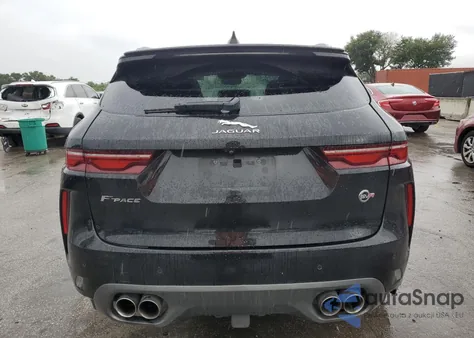 2021 Jaguar F-Pace Svr из США, поврежденный, VIN SADCZ2EE6MA668800